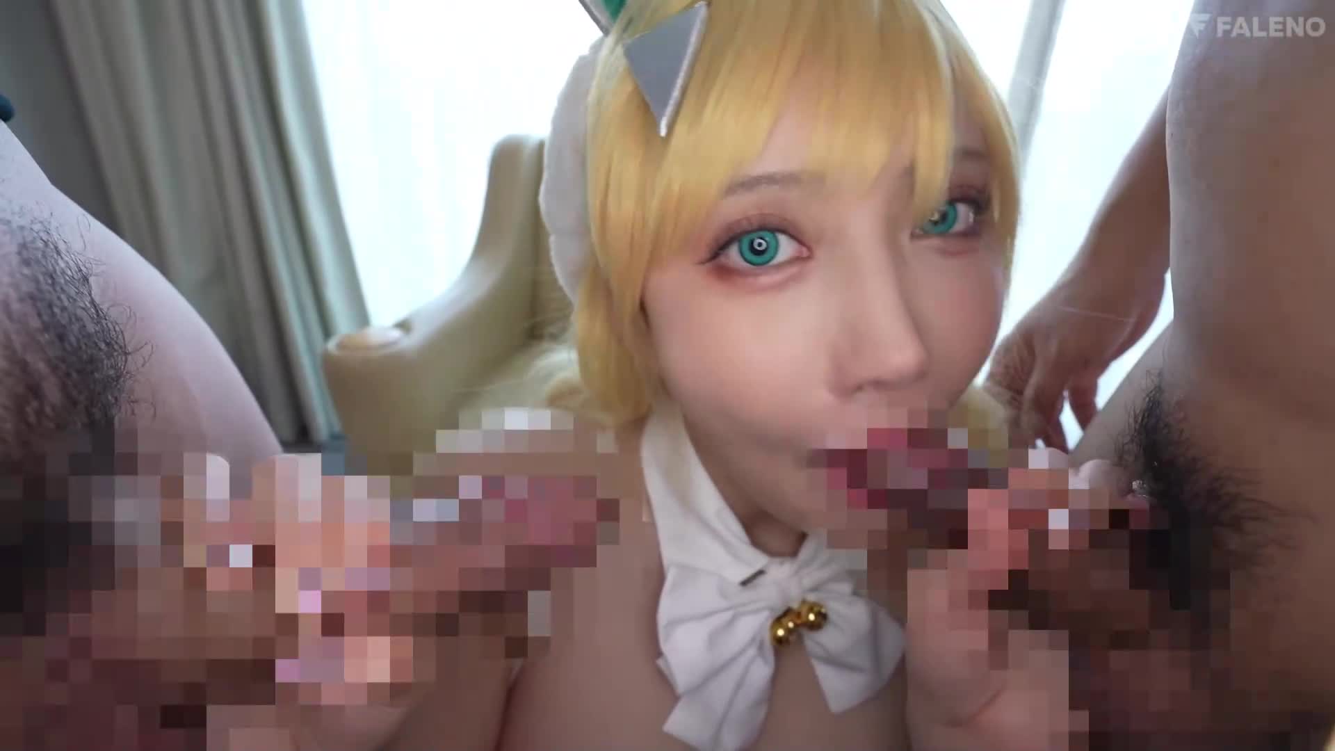 人氣Coser娘對宅男粉絲太好了，結果被私設線下啪啪，酒店密室被搞到高潮失控 ~ 八蜜凜 - AV大平台 - 中文字幕，成人影片，AV，國產，線上看