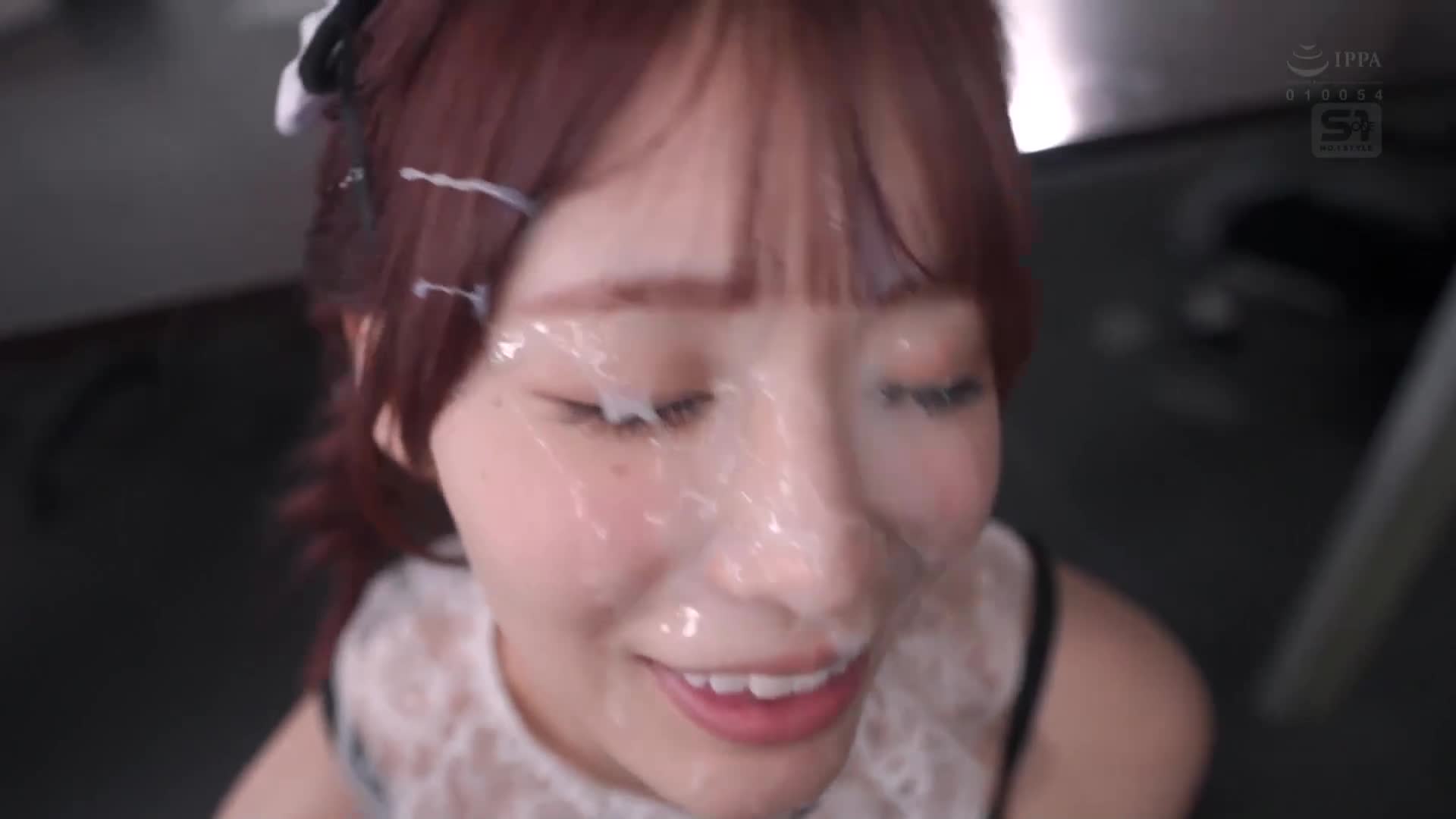 請讓我每天用精液洗臉！臉蛋超可愛、明亮，充滿服務精神，喜歡陰莖的淫蕩女孩，喜歡精液淋浴的笑容美少女女僕，被射在臉上12次。未步奈奈 - AV大平台 - 中文字幕，成人影片，AV，國產，線上看